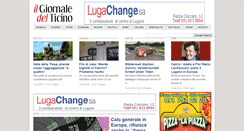 Desktop Screenshot of gazzettadelticino.ch